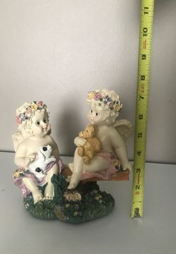 New Musical Cherub Sculpture