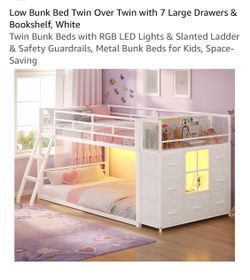 Twin over twin bunkbed