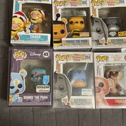 Winnie The Pooh Funko Pop Lot