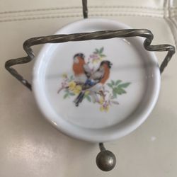 Vintage Porcelain Coasters 