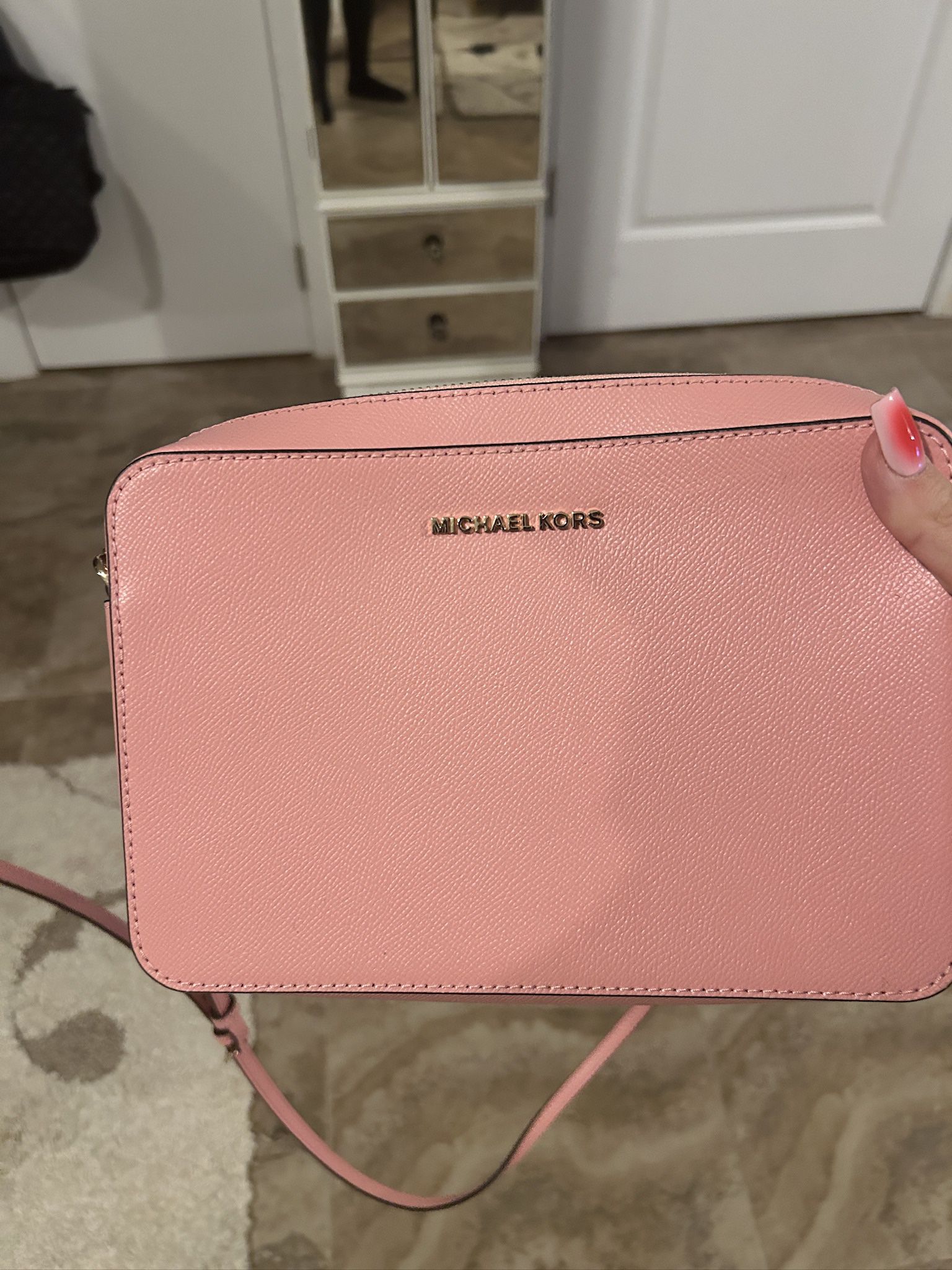 Michael Kors Pink Jet Set Handbag