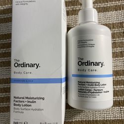 Body Lotion with Natural Moisturizing Factors + Inulin, Fragrance Free (8.1 oz)