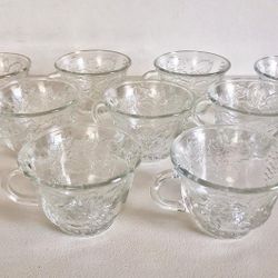 Glass Antique Tea Cups (12)