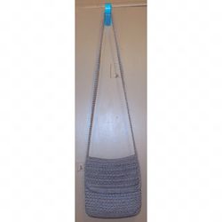 The Sak beige crotchet crossbody purse