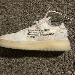 Air Force One Off White Size 10