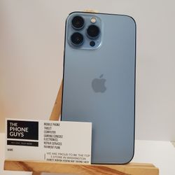Apple IPhone 13 Pro Max Unlocked 128GB - $1 Down Today, No Credit Needed