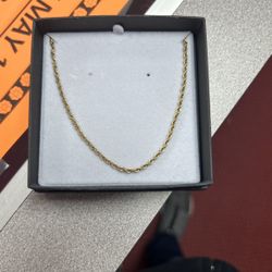 Gold Rope Chain