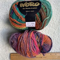Noro yarn 200g total 100% wool