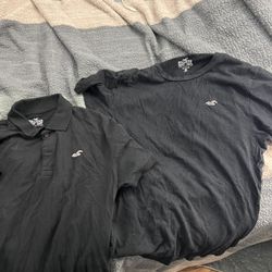 HOLLISTER SHIRTS ( BOTH M