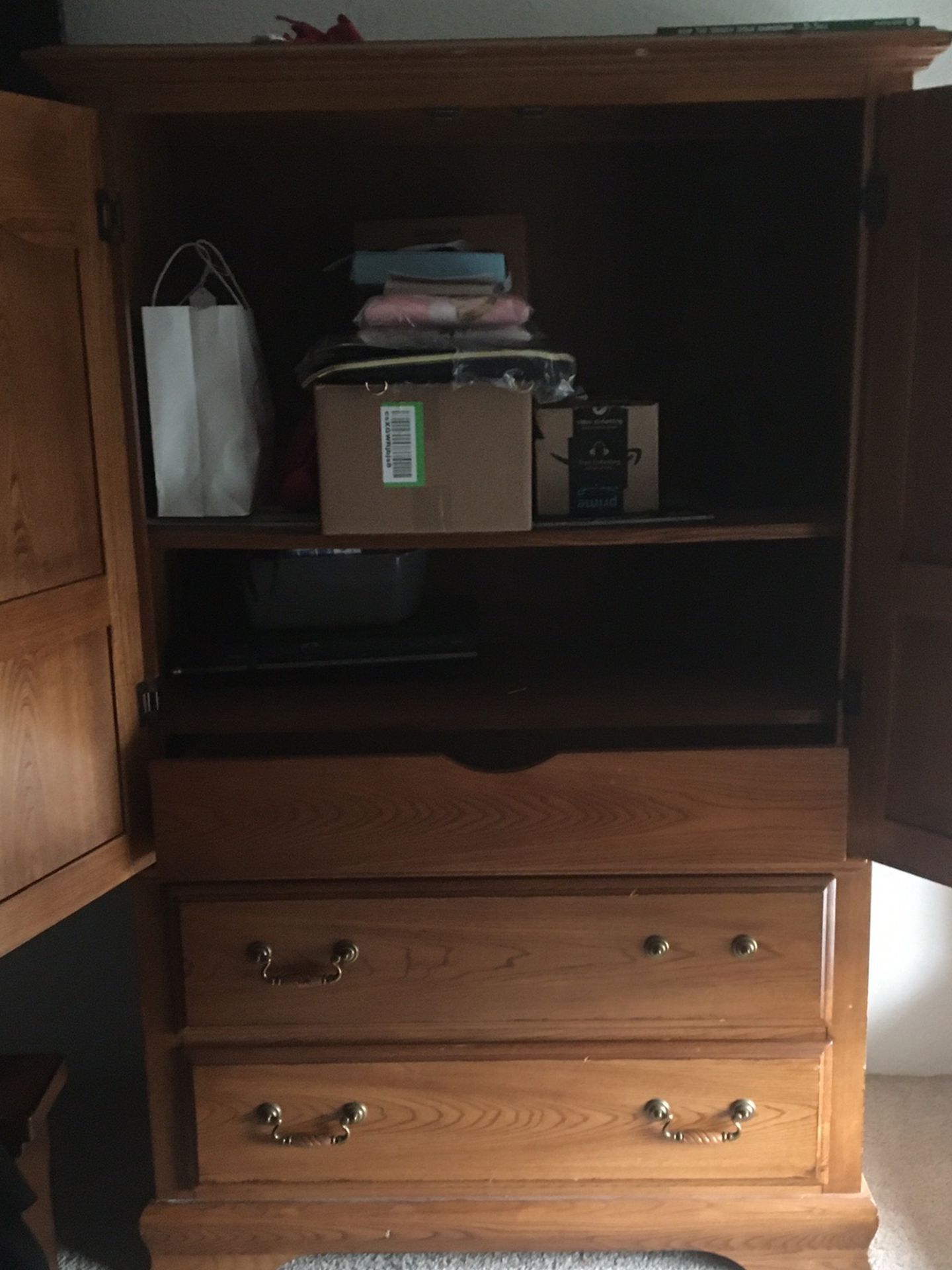 Dresser With Two Drawers