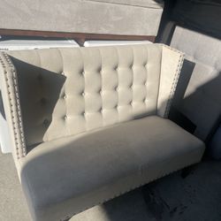 Small White Couch