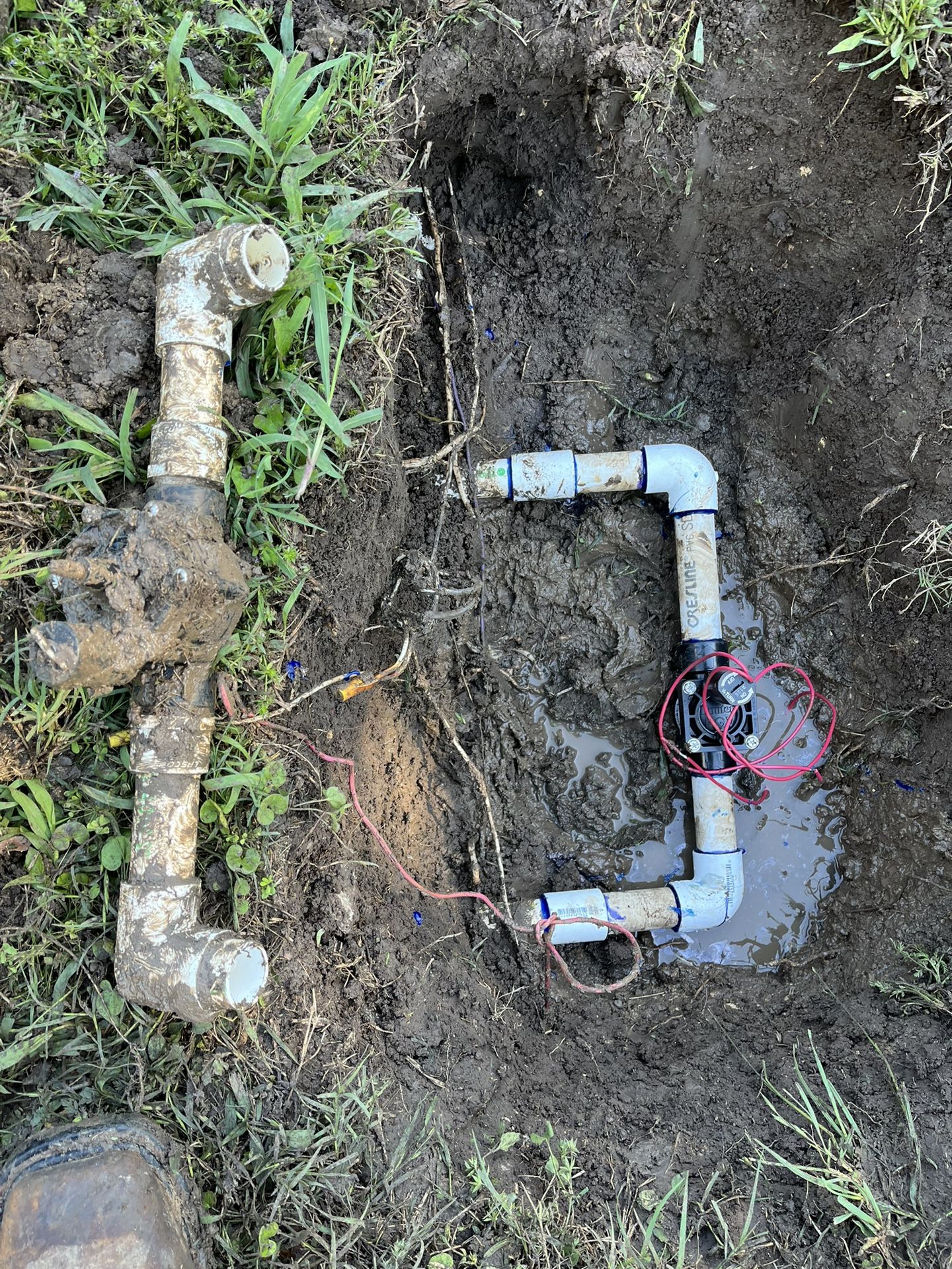 Sprinkler French Drain