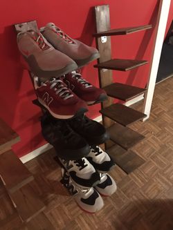 6 tier Wall mount shoe racks