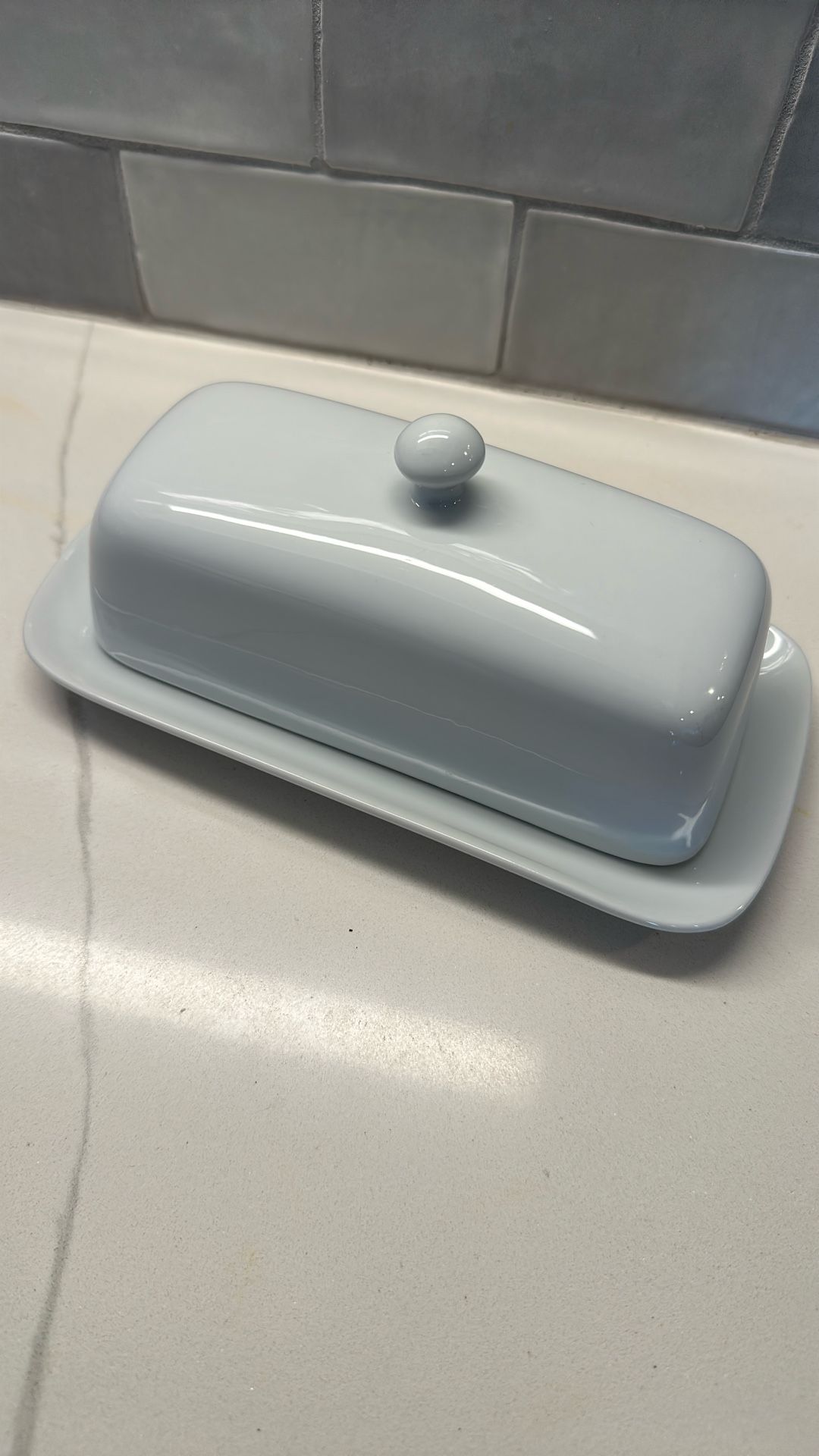 BIA Cordon Bleu Covered Butter Dish with Knob Lid