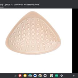 *Brand New*  Amoena * Breast Form * Energy Light 2S 342 Size 8