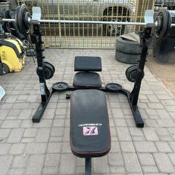 Bench Press And Weights 240lbs