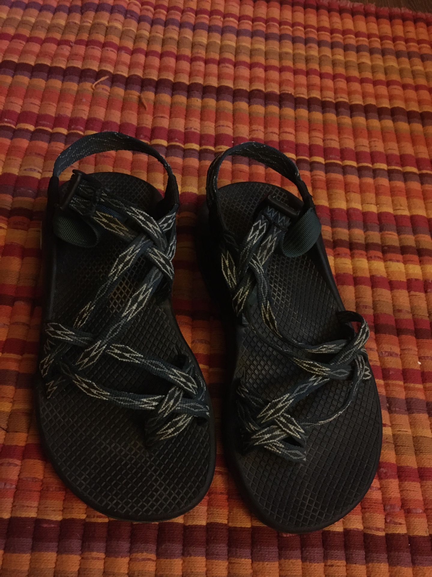 Like new Chacos double strap teal size 7/ 38