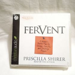 Fervent: A Woman's Battle Plan PRISCILLA SHIRER Audio 4x CD Unabridged SEALED