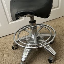 Synthetic Leather Bike Seat Stool