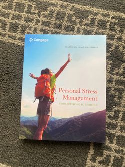 Personal stress management book