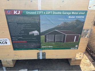 Portable metal building