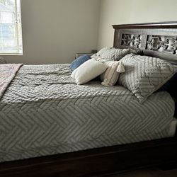 Queen Bed Frame Reclaimed Barn Wood