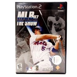 MLB 07 The Show (PS2 Sony PlayStation 2, 2007) Complete with Manual