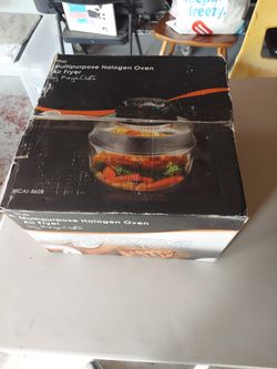 the multipurpose halogen oven air fryer by megachef