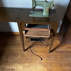 1950s Vintage Foldable Sewing Table