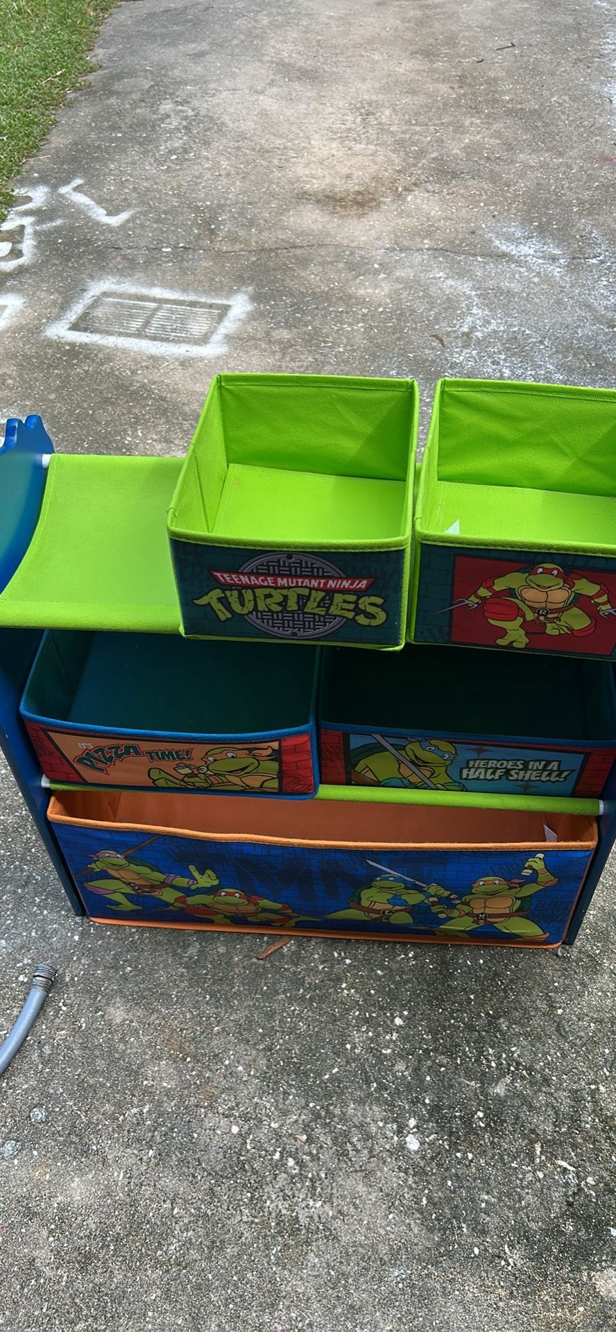 Ninja Turtles Kids Toy Organizer
