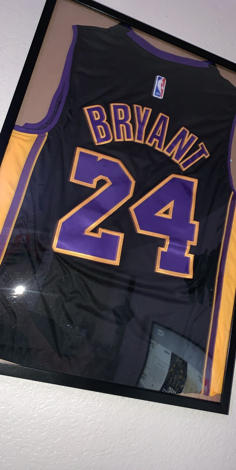 Kobe Bryant Jersey With Frame