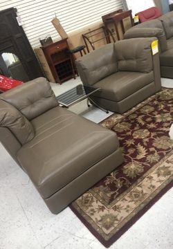 Small Leather sectional