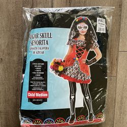 🎃 Sugar Skull Senorita Halloween Costume 🎃