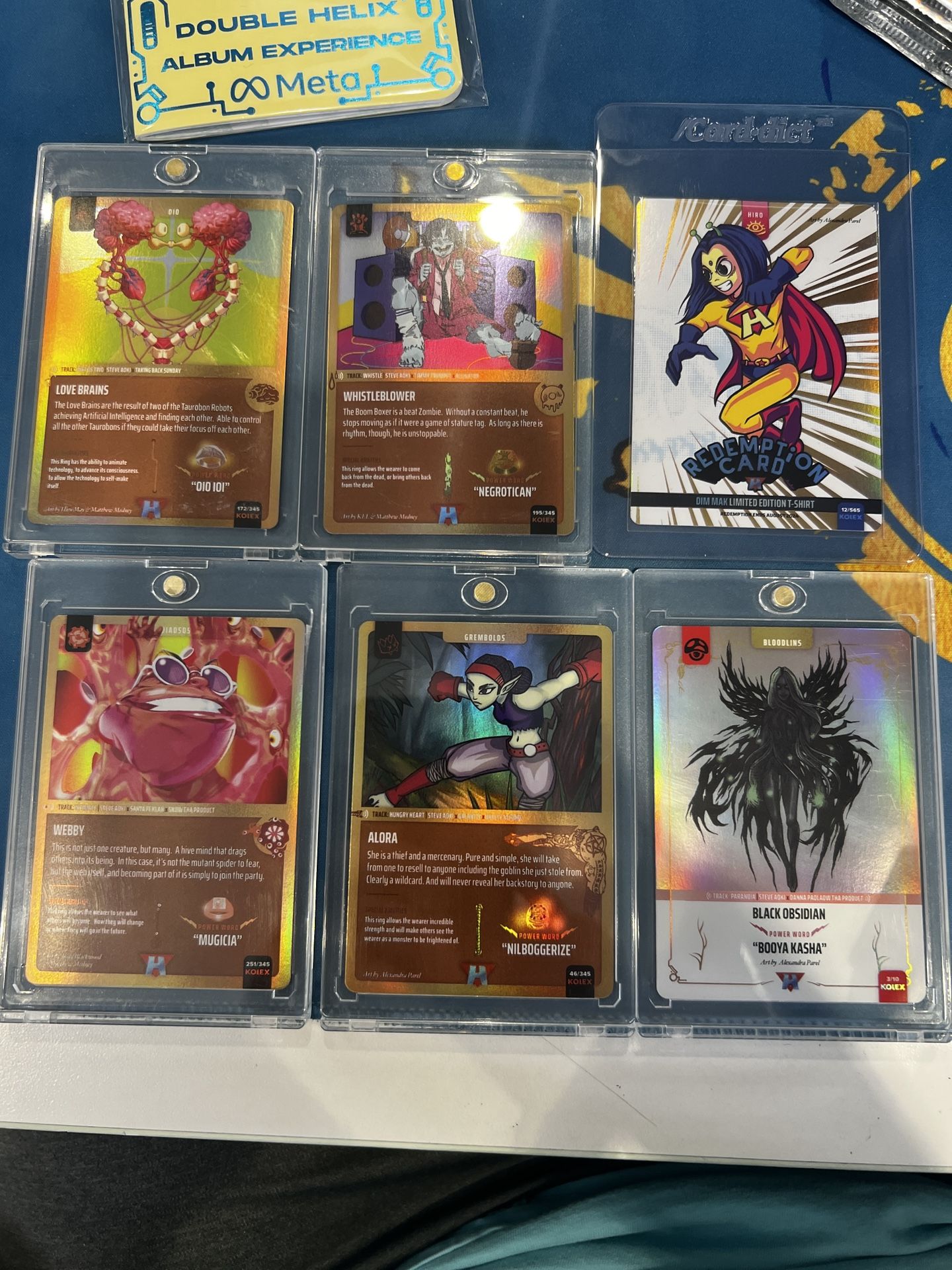 Hiroquest Steve Aoki Card Lot 3/10!!