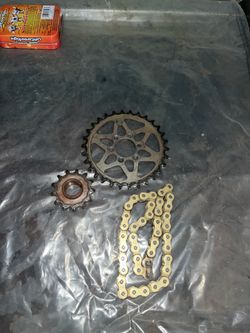 Surron light be X chain drive conversion