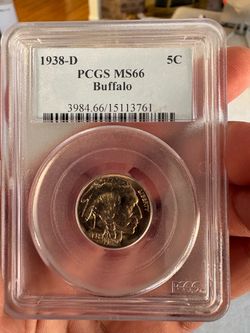 1938-D MS66 Buffalo