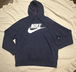 Navy Blue Nike Hoodie Size M