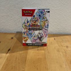 Pokemon Booster Bundle Prismatic Evolutions NEW!