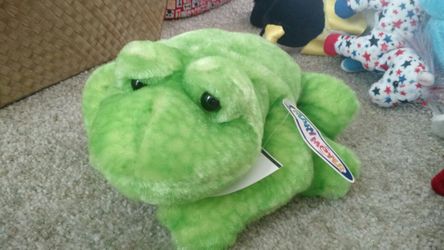 New Mary Mayer Large Stuffed Frog