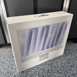 Brand New Sealed Apple iMac 24” M4 – 10-Core CPU / 10-Core GPU / 16-Core Neural Engine – 16GB/512GB – Model MWUV3LL/A – Warranty 1/1/2027