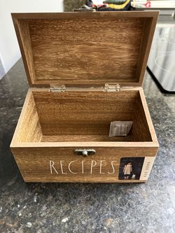 Tae Dunn Recipe Box