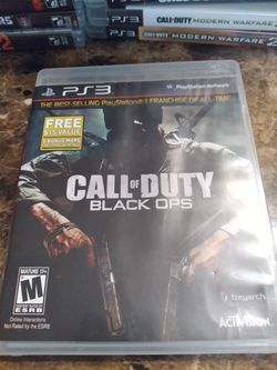 Ps3 Call of Duty Black ops