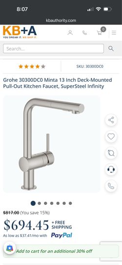 Kitchen faucet