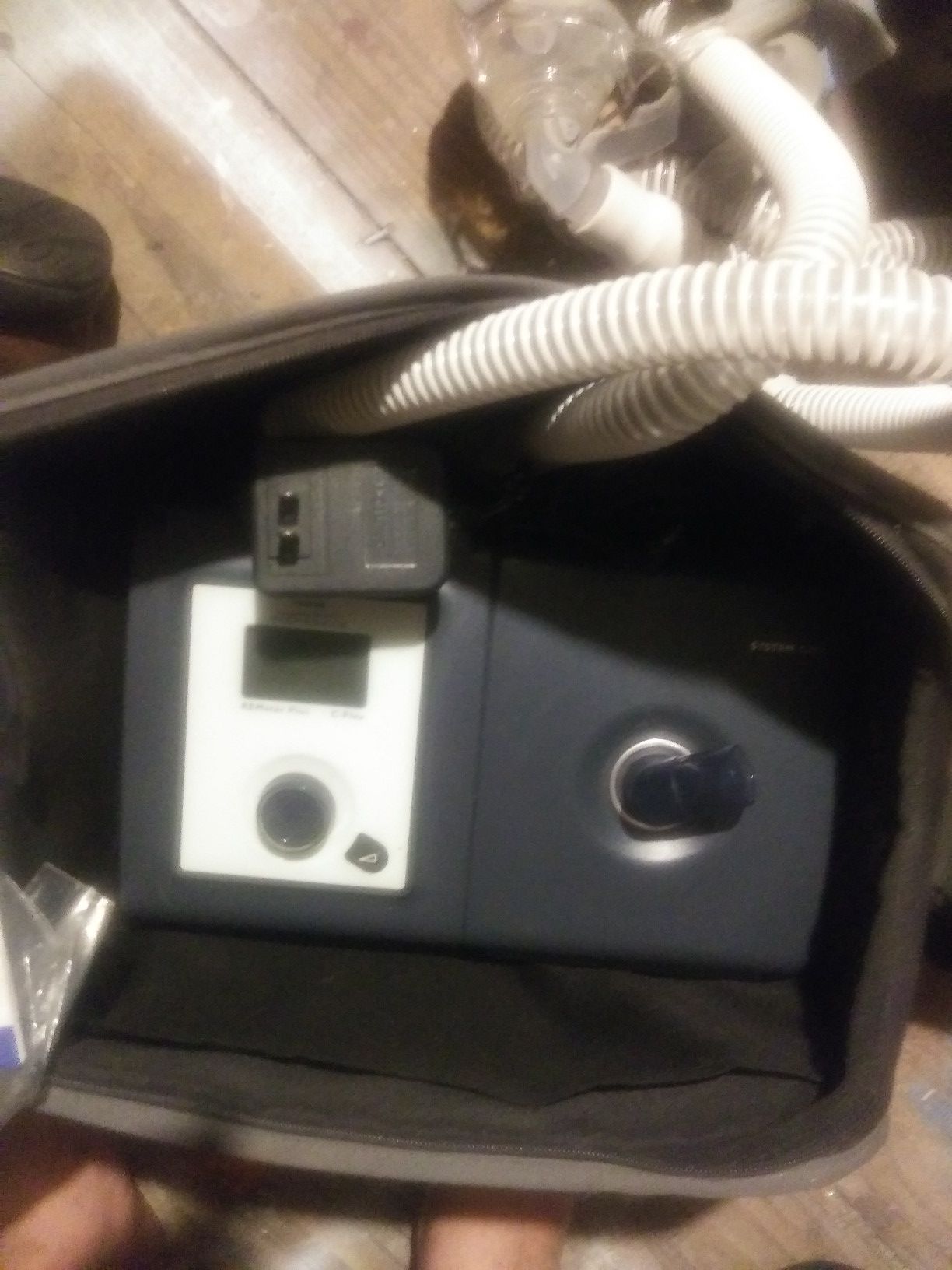 Portiable respirator machine