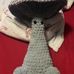 Crocheted Mushroom Plushy