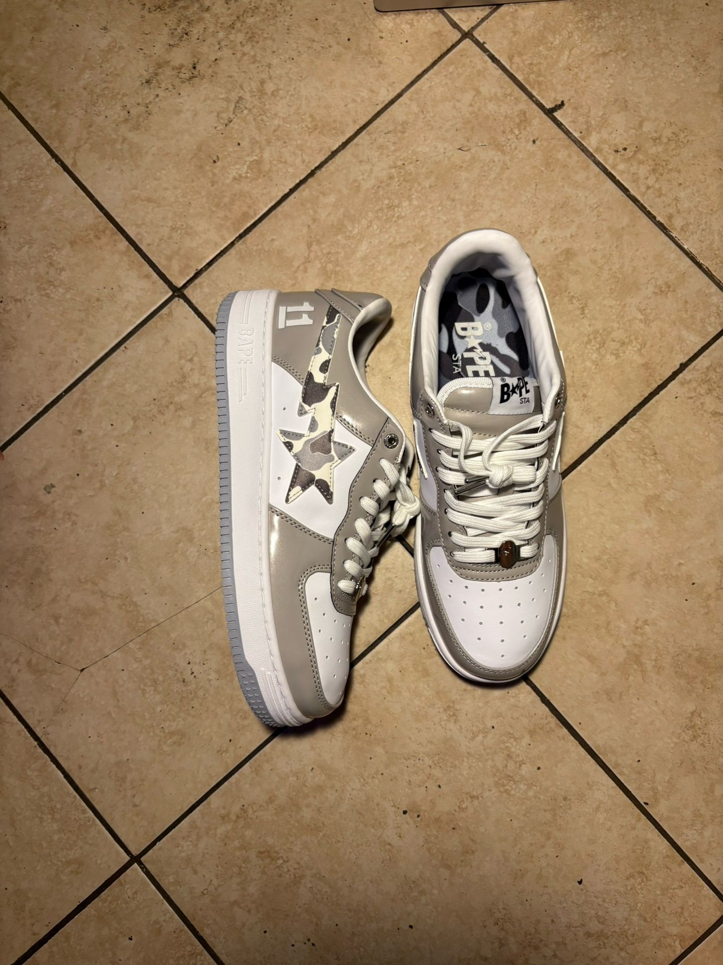 Bape Sta Style Sneakers 🦍 Camo Star | Size 12 | Brand New w/ Box |