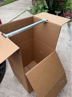 50+ MOVING BOXES  (Xl, Med & wardrobe) $50