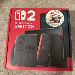Brand New Nintendo Switch 2 With Mariokart