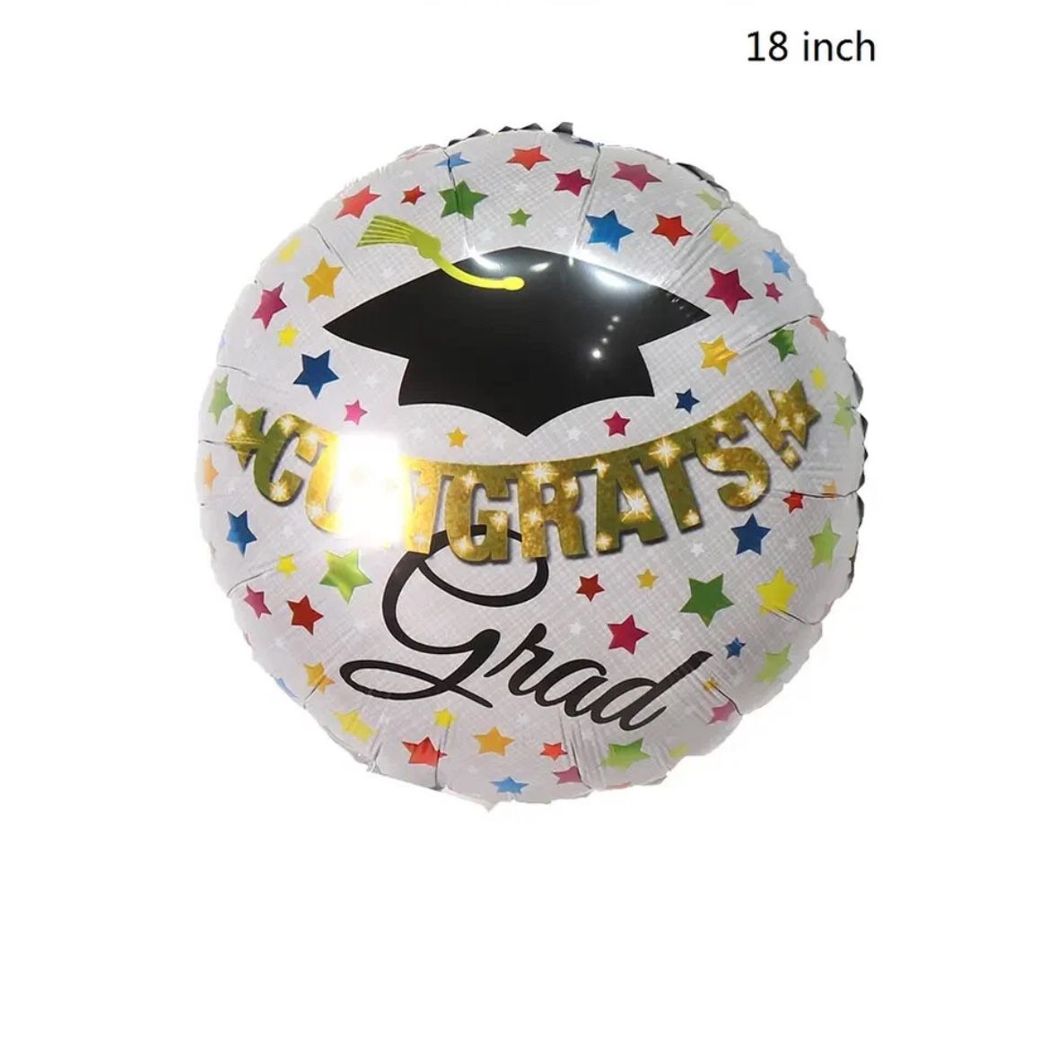 Foil Graduation Balloons 18” Quantity Of 5
