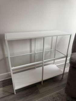 White IKEA Shelving Unit